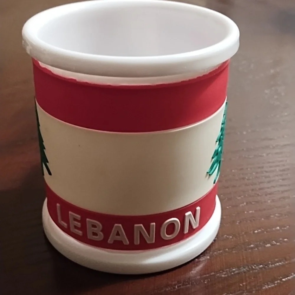 LEBANON CUP OF COFFEE FROM . NEVER USED.